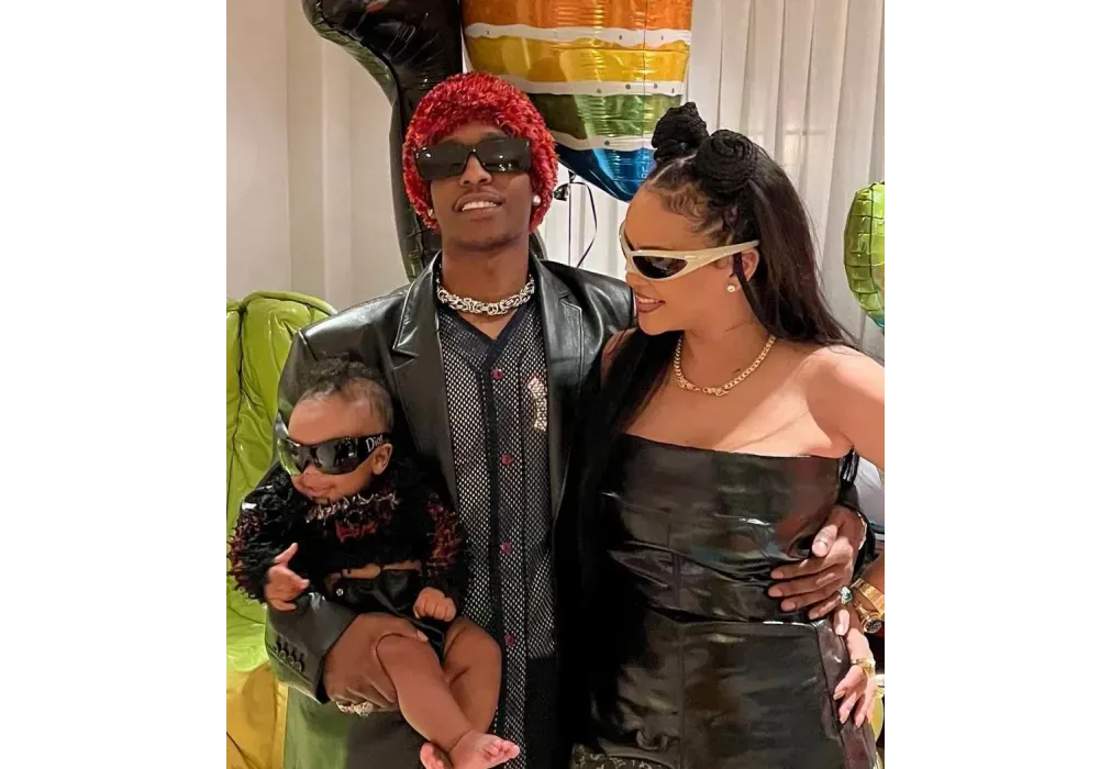 Рианна и A$AP Rocky с сыном