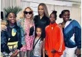 Мадонна с детьми и Бейонсе с дочерью Руми