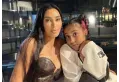 Ким Кардашьян с дочерью Норт/соцсети