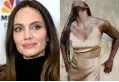Анджелина Джоли, модель в комбинации из коллекции Chloé x Atelier Jolie