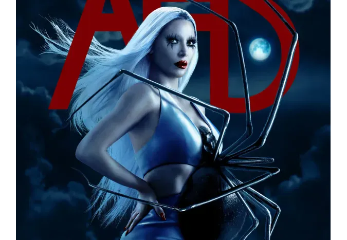 Ким Кардашьян на постере нового сезона "Американской истории ужасов"