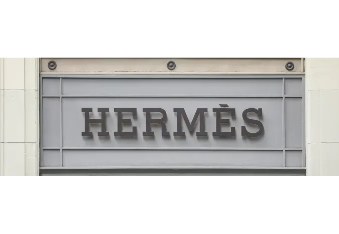 Вывеска Hermès