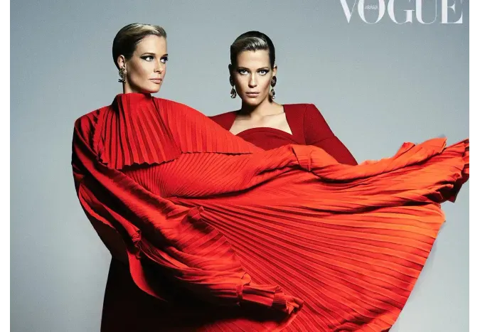  Амелия и Элиза Спенсер для Vogue Arabia