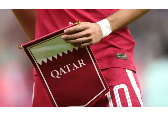 Игрок сборной Катара