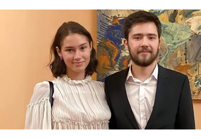 Дина Немцова с мужем
