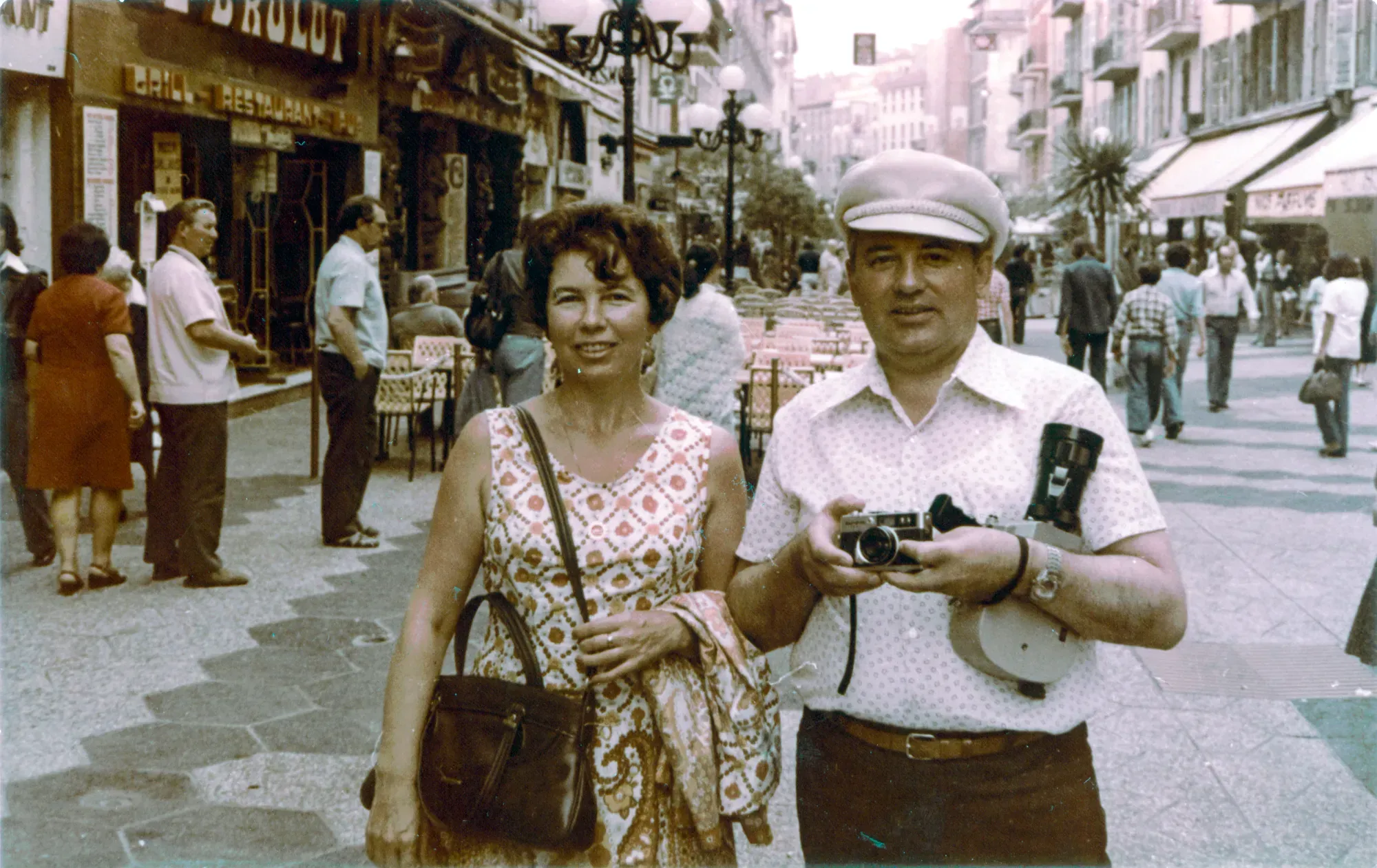 Раиса и Михаил Горбачёвы во Франции, 1977 год/Фото: архив Горбачёв-Фонда