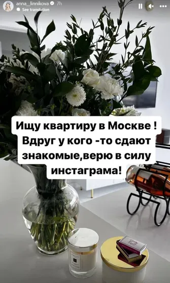 Соцсети Анны Линниковой