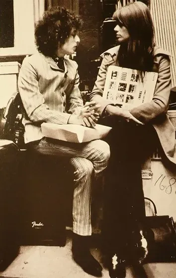 Боб Дилан и Франсуаза Арди