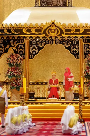 Свадебная церемония принца Брунея/Фото: tmski/Instagram*