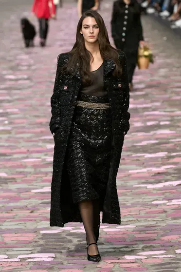 Виттория Черетти на показе Chanel Couture осень-2023