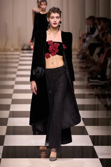 Валерия Кауфман на показе Armani Prive Couture осень — 2023