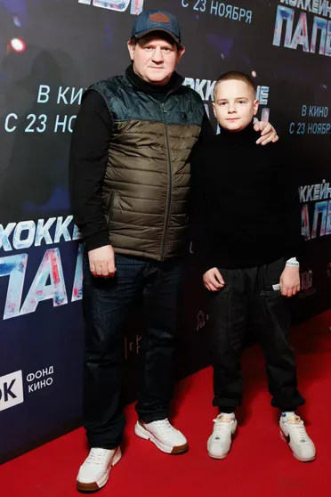 Александр Обласов с сыном Иваном
