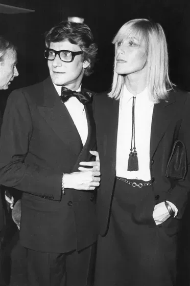 Ив Сен-Лоран и Бетти Катру, 1970-е