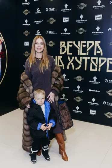 Наталья Подольская с сыном