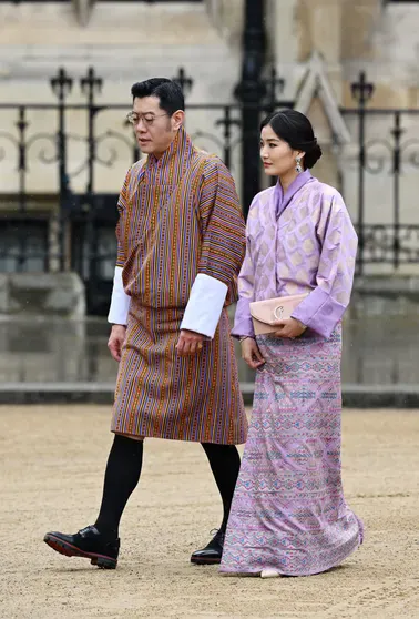 Король Бутана Джигме Кхесар Намгьял Вангчук и королева Джецун Пема
