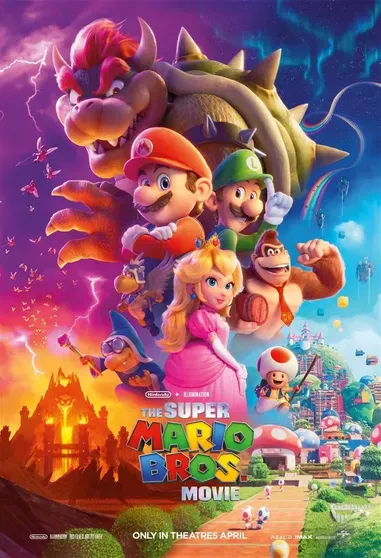 Постер фильма "Братья Супер Марио в кино"