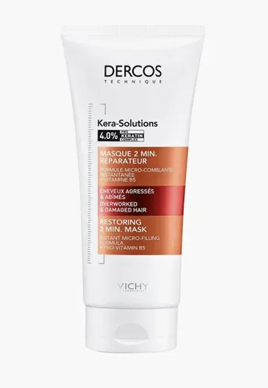 Маска для волос Dercos Kera-Solutions с комплексом про-кератин, Vichy