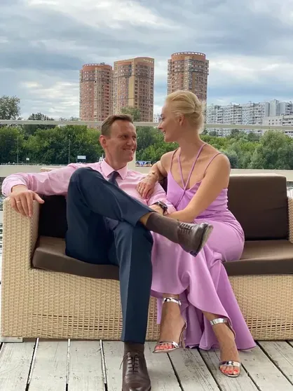 Алексей* и Юлия Навальные