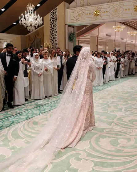 Свадьба принца Абдула Матина и Аниши Исы Калебич/Фото: tmski/Instagram*