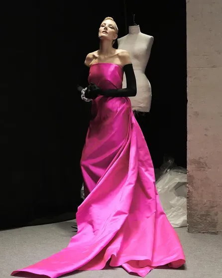 Рената Литвинова на показе Balenciaga Couture