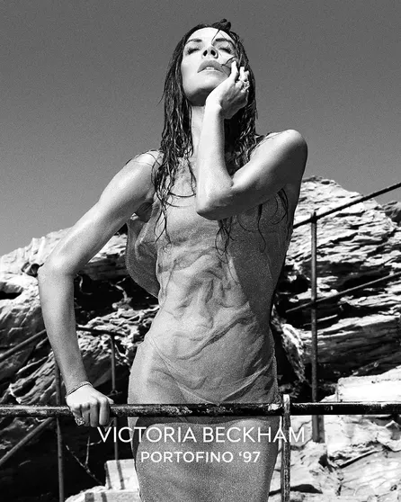 Виктория Бекхэм в рекламной кампании Victoria Beckham Portofino '97