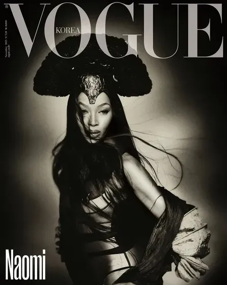 Наоми Кэмпбелл для Vogue (Корея)