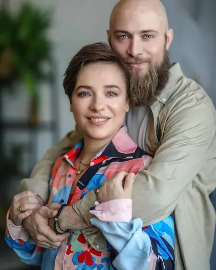 Тутта Ларсен с мужем Валерием Колосковым