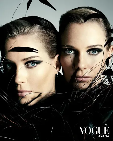 Амелия и Элиза Спенсер для Vogue Arabia