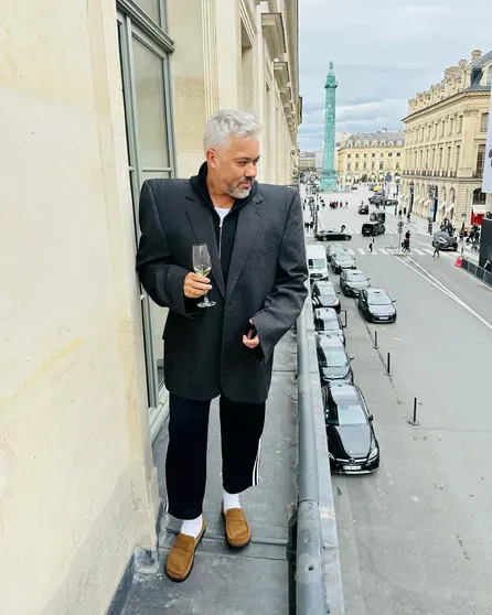 Александр Рогов и плохой ракурс в Париже/Фото: alexandrrogov/Instagram*