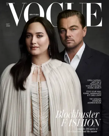 Леонардо ДиКаприо и Лили Глэдстоун для Vogue