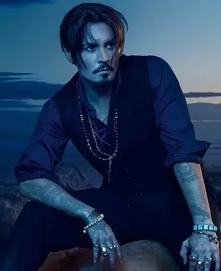 Джонни Депп в рекламной кампании Dior Sauvage в 2015 году