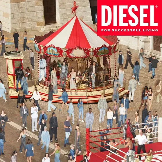 Рекламная кампания Diesel Find the D