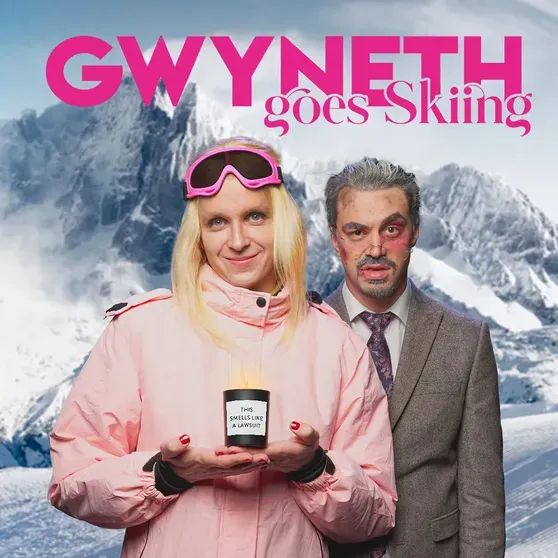 Постер к мюзиклу "Гвинет едет кататься на лыжах"
