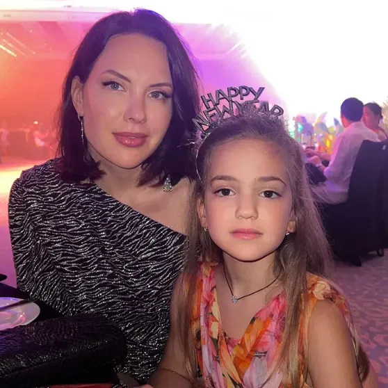Анастасия Гулынская с дочерью Анной