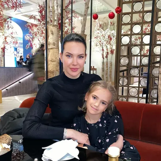 Анастасия Гулынская с дочерью Анной