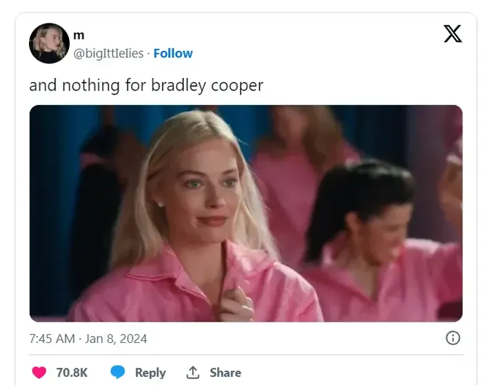 "И не только Брэдли Купер"