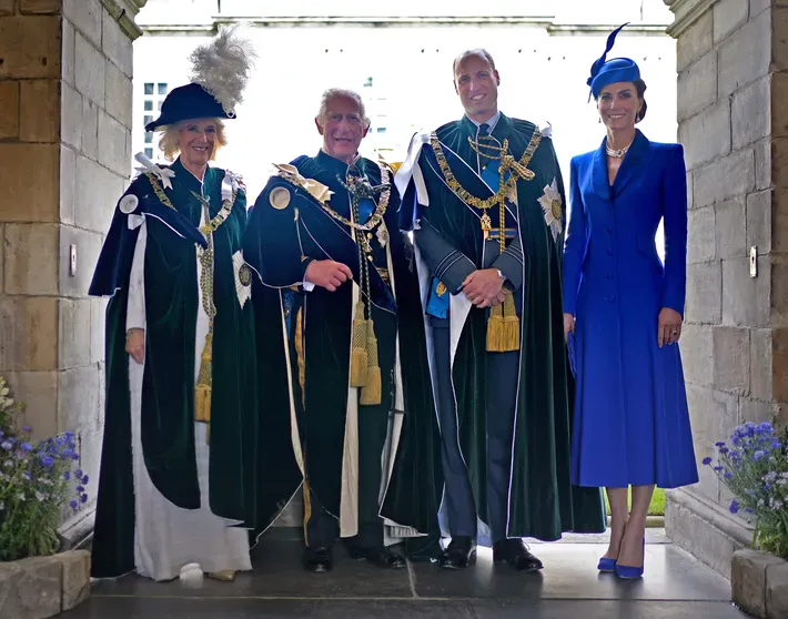 Кейт Миддлтон и принц Уильям на коронации короля Карла III/Фото: Yui Mok — Pool/Getty Images