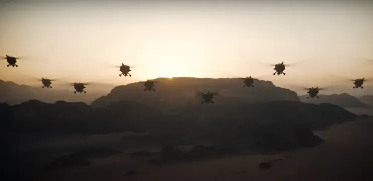 Кадр из фильма "Дюна 2"