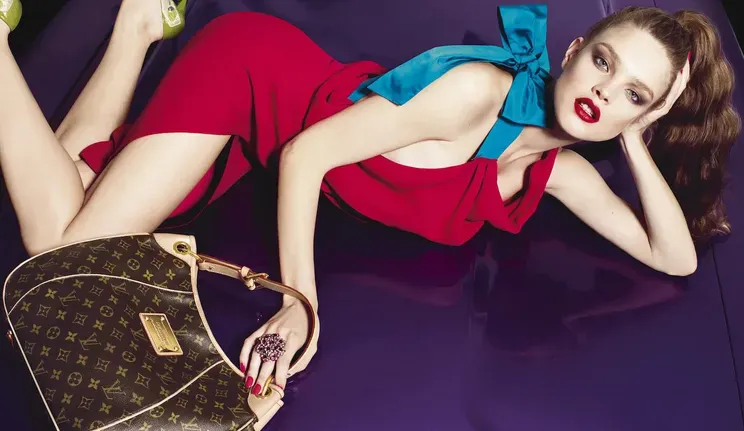 Наталья Водянова в рекламной кампании Louis Vuitton, весна-лето — 2008