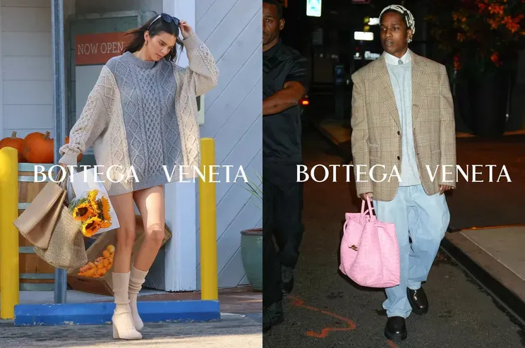 A$AP Rocky и Кендалл Дженнер для Bottega Veneta