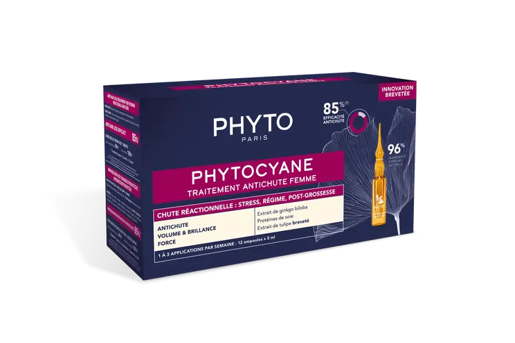 Набор ампул против выпадения волос Phytocyane, Phyto