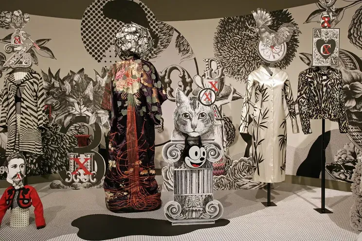 Выставка Anna Piaggi Fashion-ology/Фото Victoria and Albert Museum, London