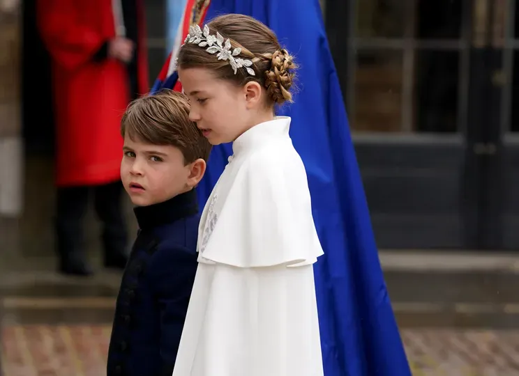 Принцесса Шарлотта и принц Луи