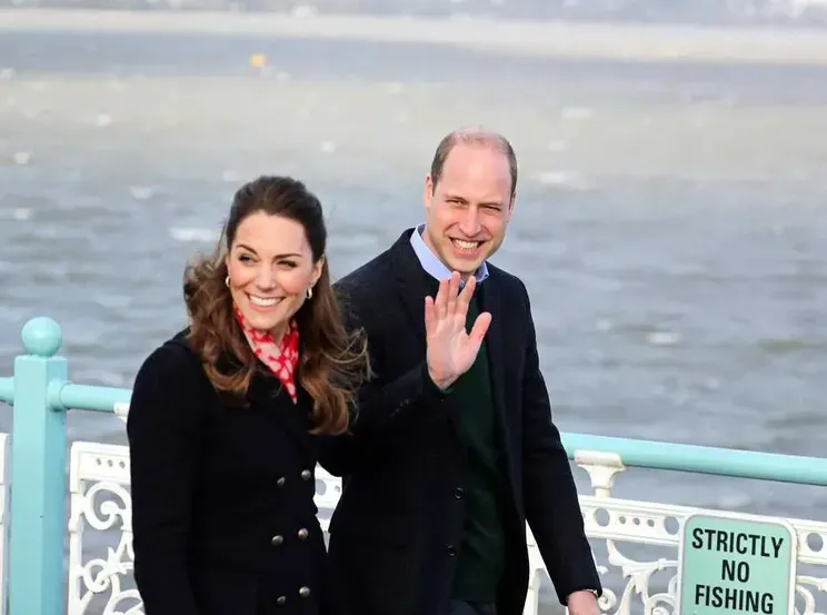 Публичный выход Кейт Миддлтон и принца Уильяма, 2020 год/Фото: princeandprincessofwales/Instagram*